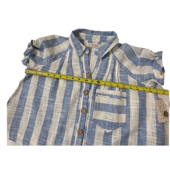Free People Women’s Away At Sea Striped Top - Picture 9 of 11